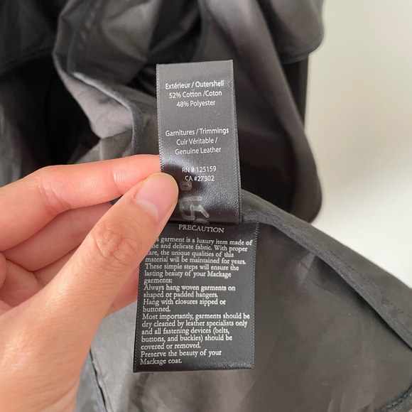 Mackage Trench Coat - Picture 6 of 8